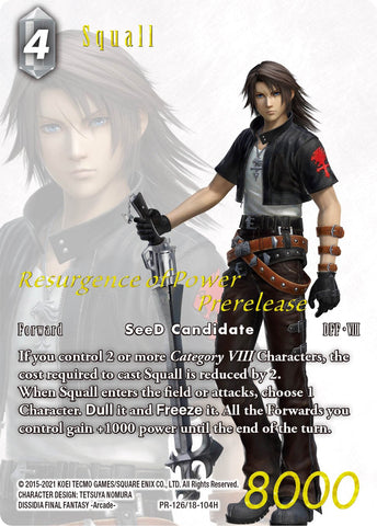 Squall (Prerelease Promo) [Resurgence of Power]