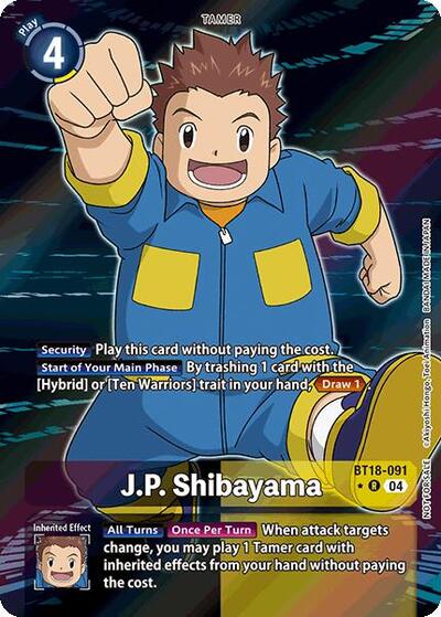 J.P. Shibayama (Release Special Booster 2.0: Box Promotion Pack) (Release Special Booster 2.0) Near Mint Foil