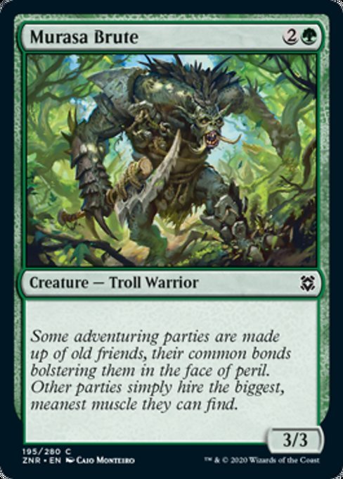 Murasa Brute (Zendikar Rising) Near Mint - Nick Nack's Full Frontal Attack