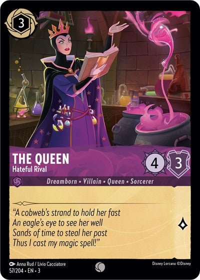 The Queen - Hateful Rival (Into the Inklands) Near Mint - Nick Nack's Full Frontal Attack