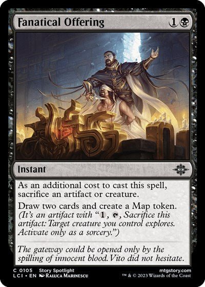 Fanatical Offering (The Lost Caverns of Ixalan) Near Mint - Nick Nack's Full Frontal Attack