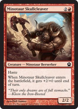 Minotaur Skullcleaver (Theros) Near Mint - Nick Nack's Full Frontal Attack