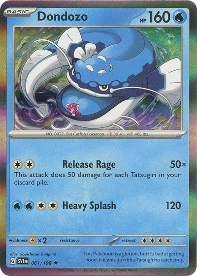 Dondozo - 061 (Scarlet and Violet: Base Set) Near Mint Holofoil