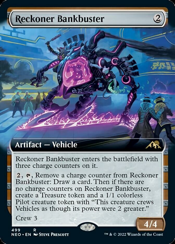 Reckoner Bankbuster (Extendido) [Kamigawa: Neon Dynasty] 