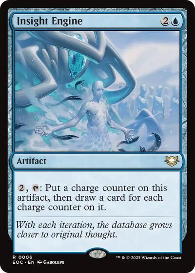Insight Engine (Commander: Edge of Eternities) Near Mint - Nick Nack's Full Frontal Attack