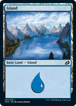 Island (263) (Ikoria: Lair of Behemoths) Near Mint