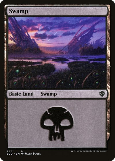 Swamp (344) (Commander 2022 Starter Decks) Near Mint