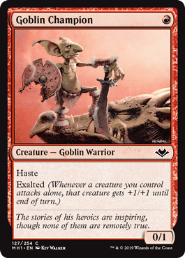 Goblin Champion (Modern Horizons) Near Mint - Nick Nack's Full Frontal Attack