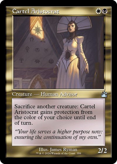 Cartel Aristocrat (Retro Frame) (Ravnica Remastered) Near Mint Foil
