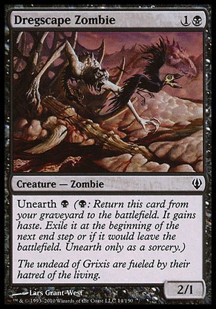 Dregscape Zombie (Archenemy) Near Mint - Nick Nack's Full Frontal Attack
