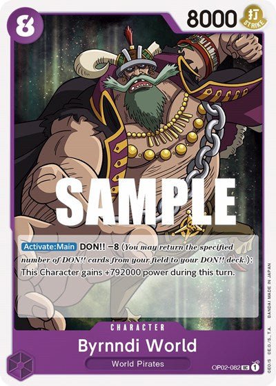 Byrnndi World (Paramount War) Near Mint - Nick Nack's Full Frontal Attack