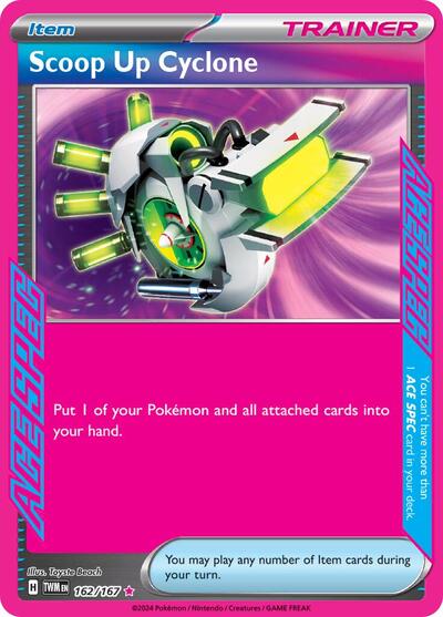 Scoop Up Cyclone (SV06: Twilight Masquerade) Near Mint Holofoil - Nick Nack's Full Frontal Attack