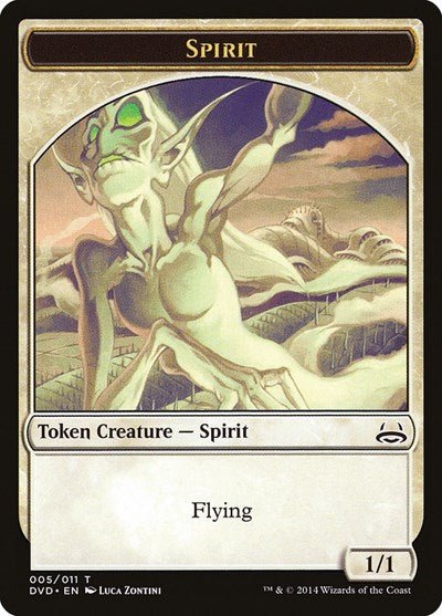 Spirit Token (Duel Decks: Anthology) Near Mint - Nick Nack's Full Frontal Attack
