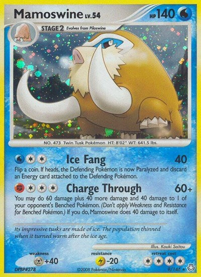 Mamoswine (Legends Awakened) Heavy Play Holofoil