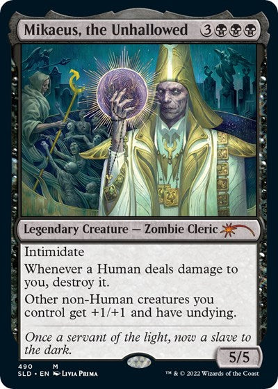 Mikaeus, the Unhallowed (490) (Secret Lair) Near Mint Foil