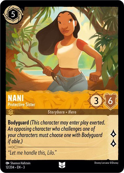 Nani - Protective Sister (Into the Inklands) Near Mint - Nick Nack's Full Frontal Attack