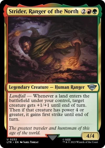 Strider, Ranger of the North (Universes Beyond: The Lord of the Rings: Tales of Middle-earth) Near Mint