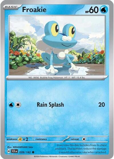 Froakie (SV07: Stellar Crown) Near Mint Reverse Holofoil