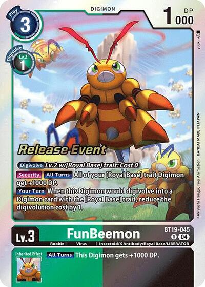 FunBeemon BT19-045 (Release Special Booster 2.0 Pre-Release Cards) Near Mint Foil