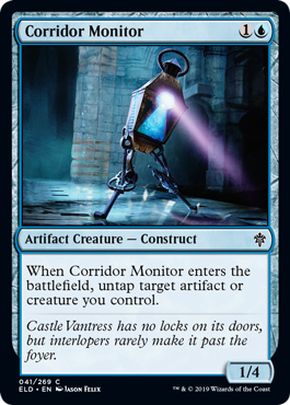 Corridor Monitor (Throne of Eldraine) Near Mint Foil