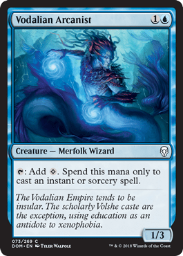 Vodalian Arcanist (Dominaria) Near Mint - Nick Nack's Full Frontal Attack