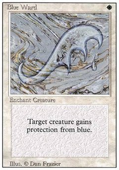 Blue Ward (Revised) Near Mint - Nick Nack's Full Frontal Attack