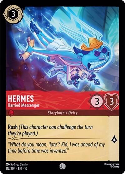 Hermes - Harried Messenger (Whispers in the Well) Near Mint - Nick Nack's Full Frontal Attack