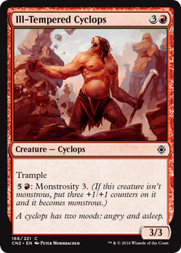 Ill - Tempered Cyclops (Conspiracy: Take the Crown) Near Mint - Nick Nack's Full Frontal Attack