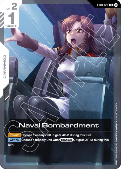 Naval Bombardment (Edition Beta) Near Mint