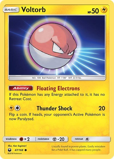 Voltorb (SM - Celestial Storm) Near Mint - Nick Nack's Full Frontal Attack
