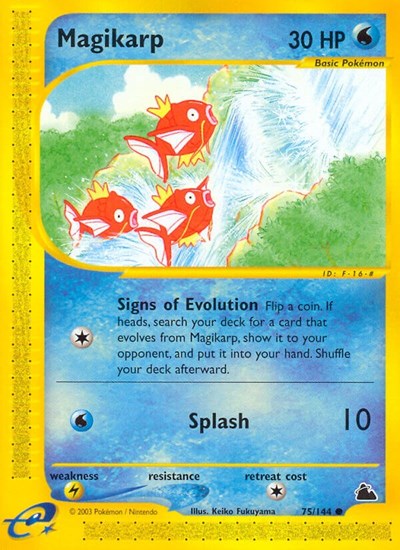 Magikarp (Skyridge) Light Play