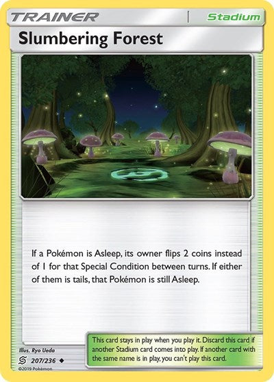 Slumbering Forest (SM - Unified Minds) Near Mint