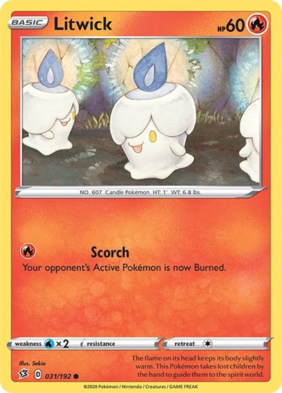 Litwick (SWSH02: Rebel Clash) Near Mint