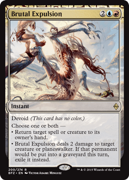Brutal Expulsion (Battle for Zendikar) Near Mint - Nick Nack's Full Frontal Attack