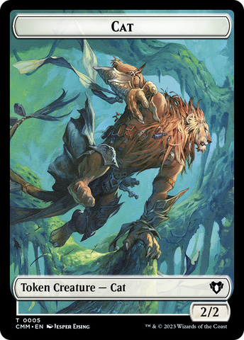 Cat Token (05) [Commander Masters Tokens]