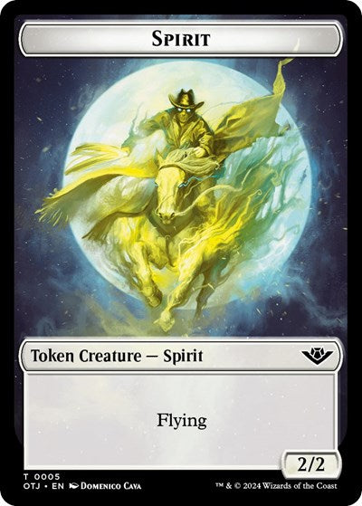Spirit Token (Outlaws of Thunder Junction) Near Mint