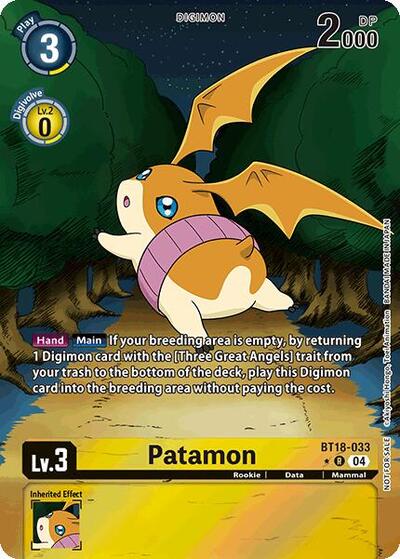 Patamon (Release Special Booster 2.0: Box Promotion Pack) (Release Special Booster 2.0) Near Mint Foil - Nick Nack's Full Frontal Attack