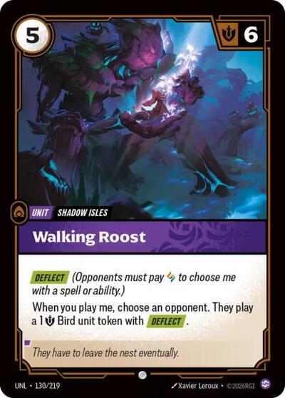 Walking Roost (Unleashed) Near Mint