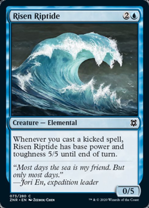 Risen Riptide (Zendikar Rising) Near Mint - Nick Nack's Full Frontal Attack