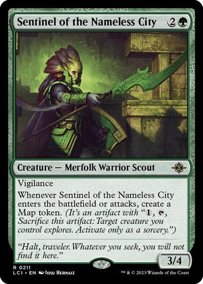 Sentinel of the Nameless City (The Lost Caverns of Ixalan) Near Mint - Nick Nack's Full Frontal Attack