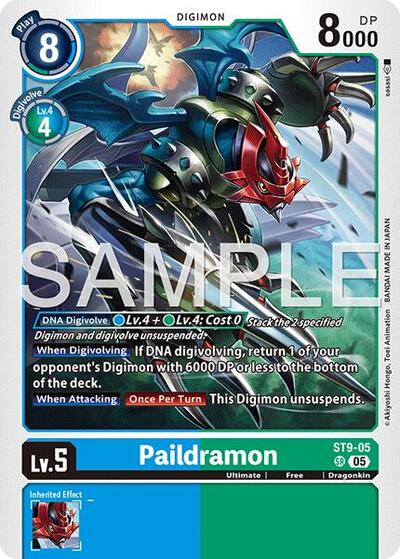Paildramon ST9 - 05 (Reprint) (Advanced Booster Digimon Generation) Near Mint Foil - Nick Nack's Full Frontal Attack