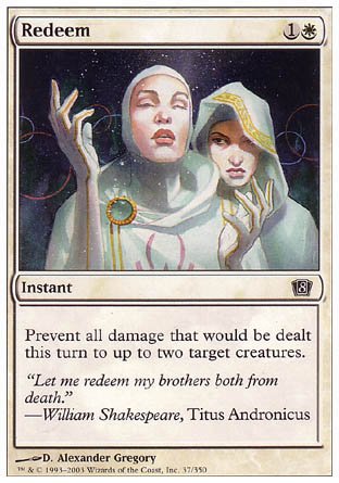 Redeem (8th Edition) Near Mint - Nick Nack's Full Frontal Attack