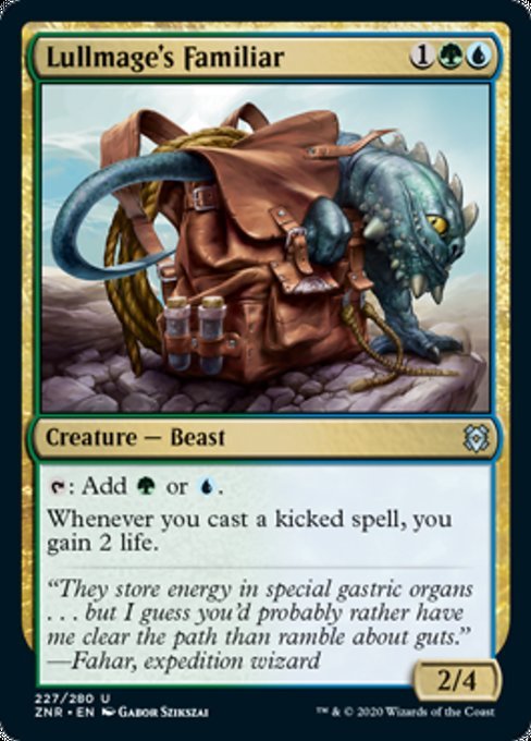 Lullmage's Familiar (Zendikar Rising) Near Mint - Nick Nack's Full Frontal Attack