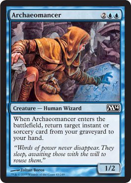 Archaeomancer (Magic 2014 Core Set) Near Mint - Nick Nack's Full Frontal Attack