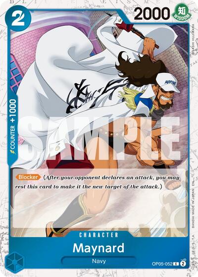 Maynard (Pirate Foil) (Premium Booster - The Best - Vol. 2) Near Mint Foil - Nick Nack's Full Frontal Attack
