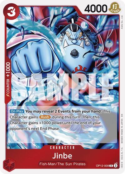 Jinbe (Legacy of the Master) Near Mint Foil - Nick Nack's Full Frontal Attack