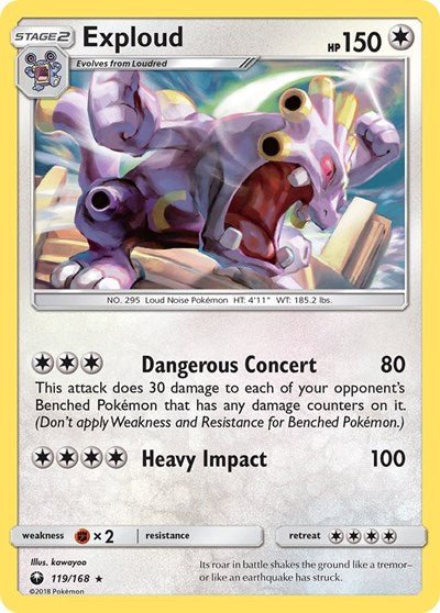 Exploud (SM - Celestial Storm) Near Mint - Nick Nack's Full Frontal Attack