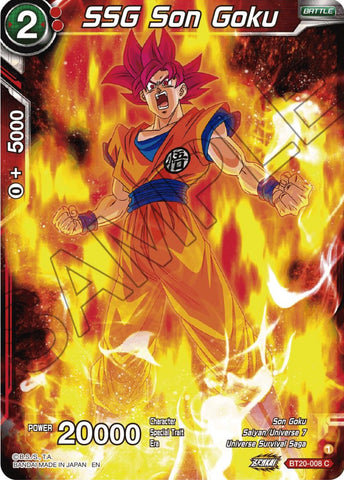 SSG Son Goku (BT20-008) [Power Absorbed]