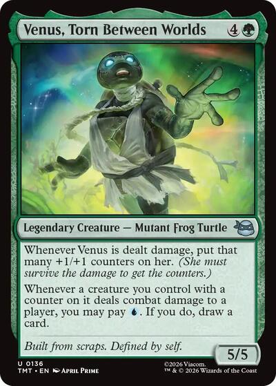 Venus, Torn Between Worlds (Teenage Mutant Ninja Turtles) Near Mint Foil - Nick Nack's Full Frontal Attack