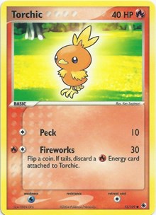 Torchic (EX Battle Stadium) Light Play